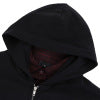 Men's Spliced Two-in-One Solid Color Zipper Hoodie Sweatshirt